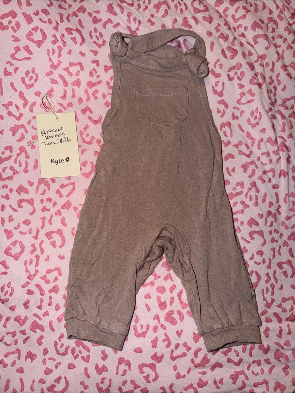Kyte BABY overalls in Sunset